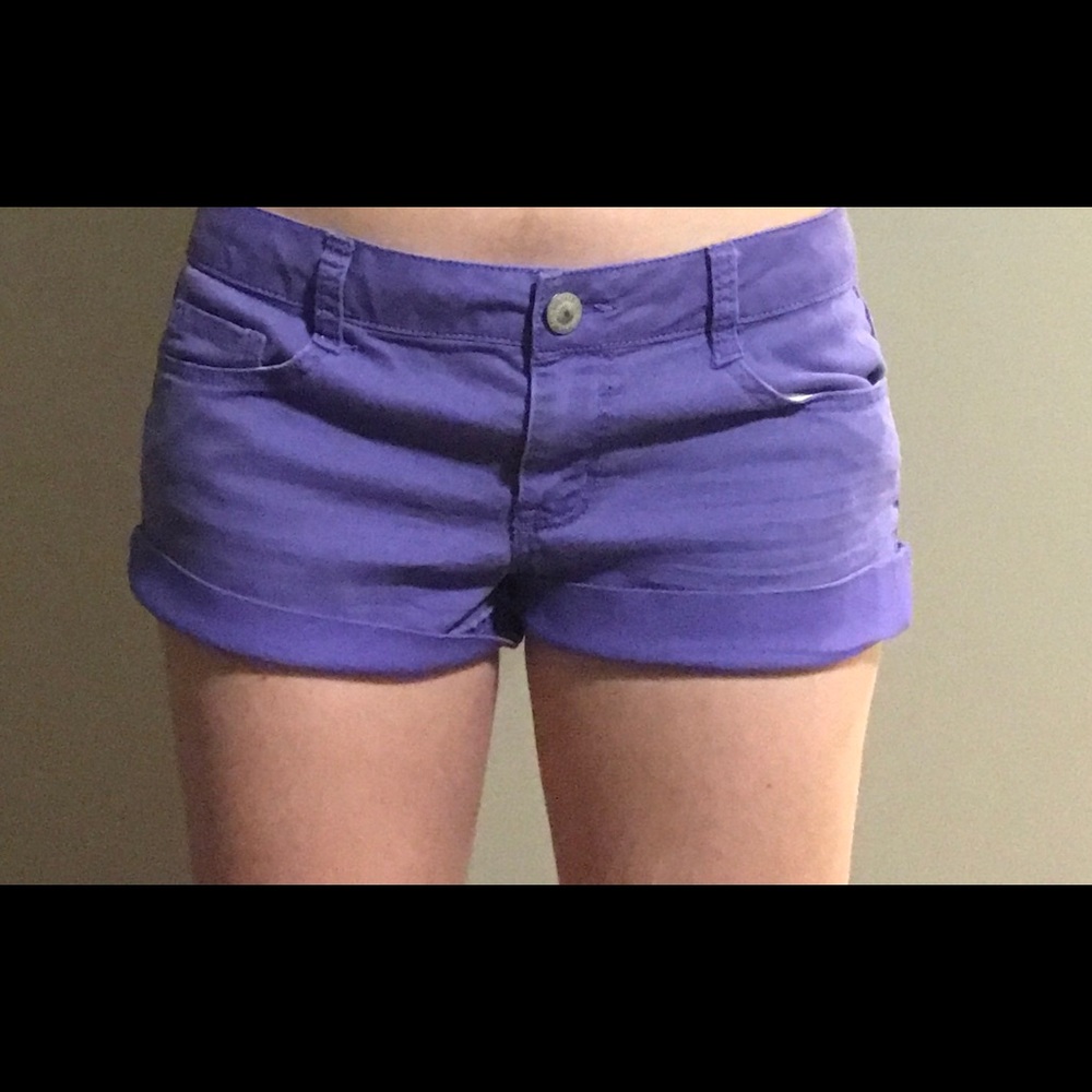 Lei Ashley Lowrise purple shorts